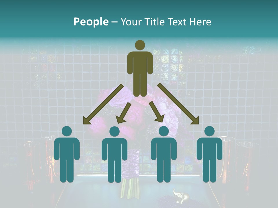 Ceremony Bouquet Person PowerPoint Template