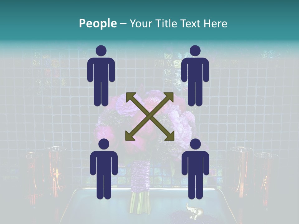 Ceremony Bouquet Person PowerPoint Template