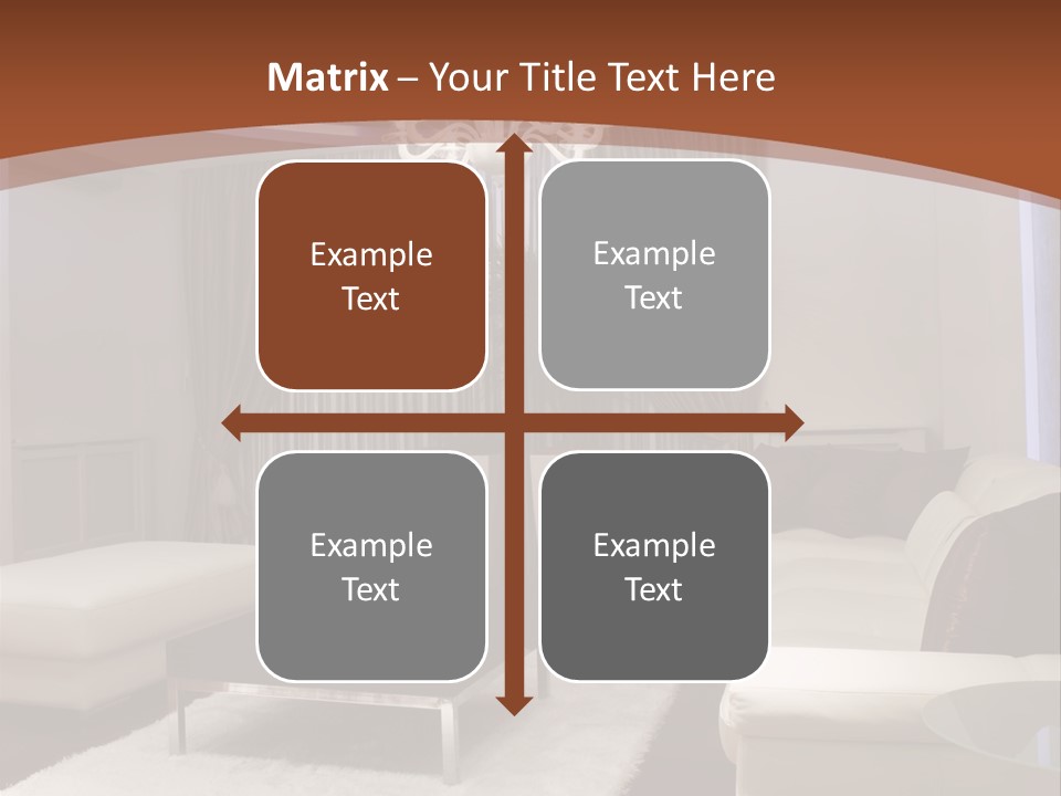 Relaxation Beautiful Lamp PowerPoint Template