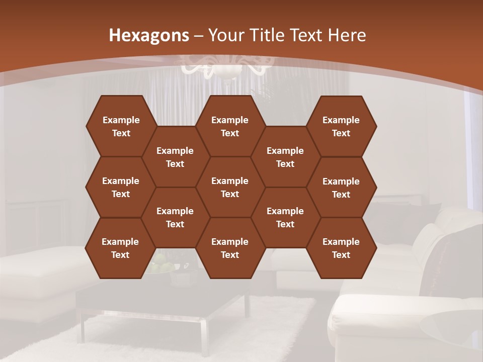 Relaxation Beautiful Lamp PowerPoint Template