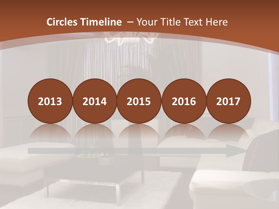 Relaxation Beautiful Lamp PowerPoint Template