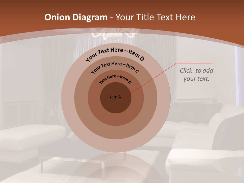 Relaxation Beautiful Lamp PowerPoint Template