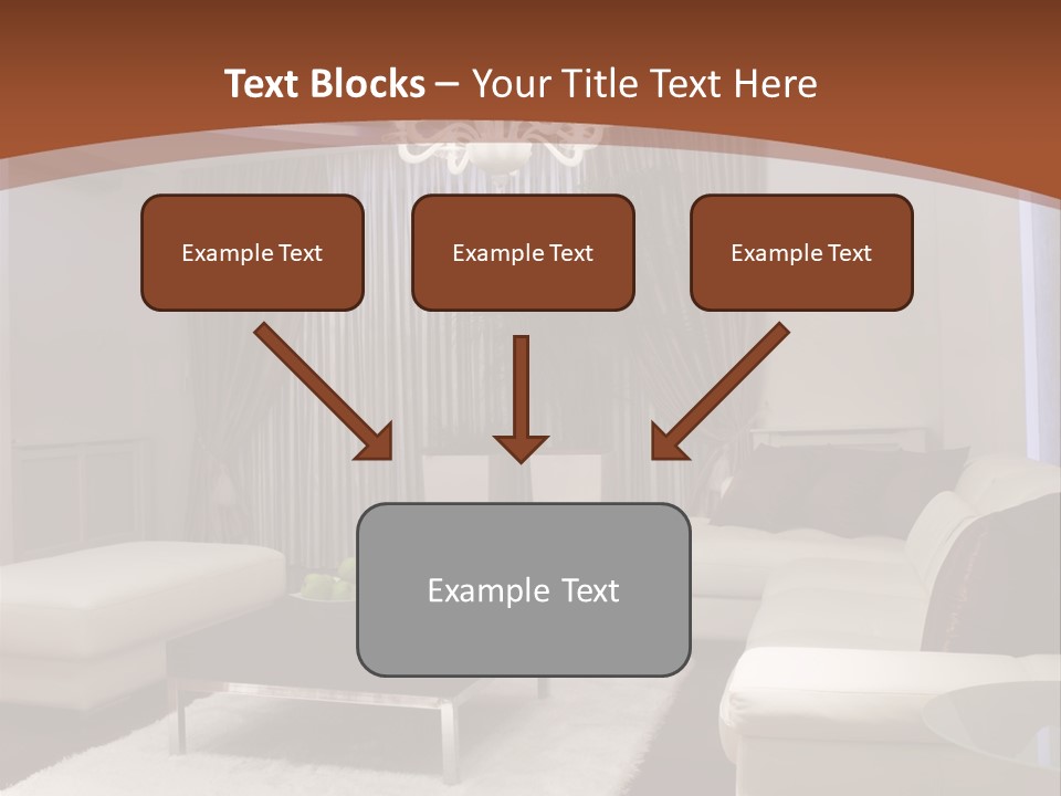 Relaxation Beautiful Lamp PowerPoint Template
