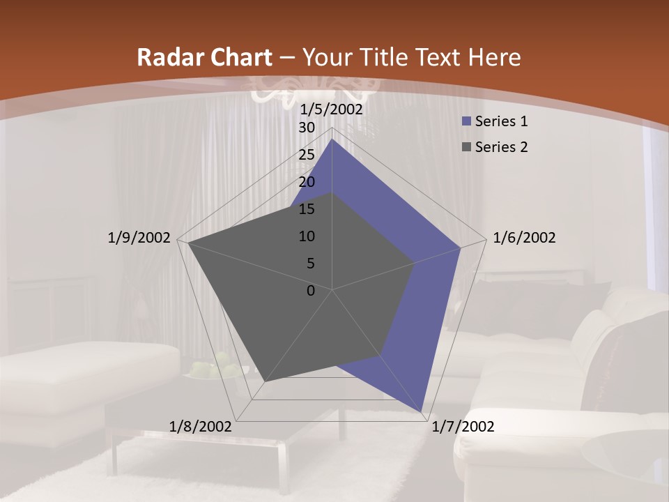 Relaxation Beautiful Lamp PowerPoint Template