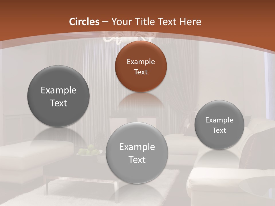 Relaxation Beautiful Lamp PowerPoint Template