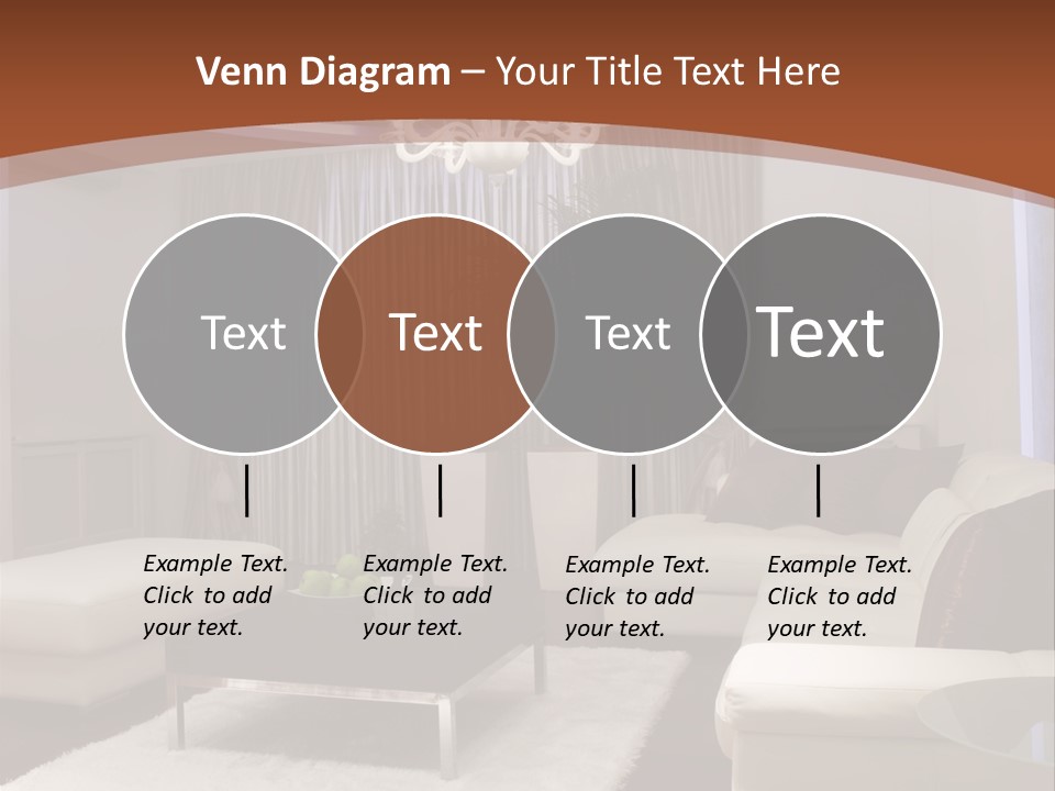 Relaxation Beautiful Lamp PowerPoint Template