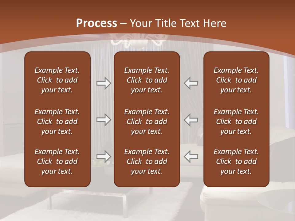 Relaxation Beautiful Lamp PowerPoint Template