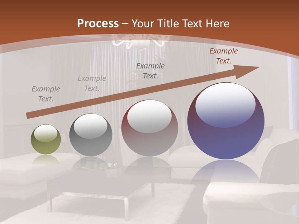 Relaxation Beautiful Lamp PowerPoint Template