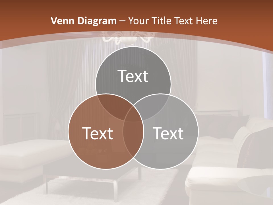 Relaxation Beautiful Lamp PowerPoint Template