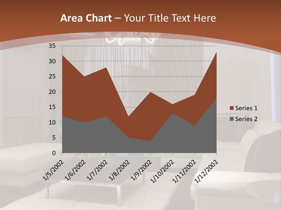 Relaxation Beautiful Lamp PowerPoint Template