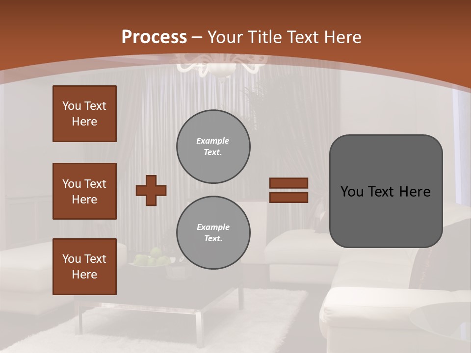 Relaxation Beautiful Lamp PowerPoint Template