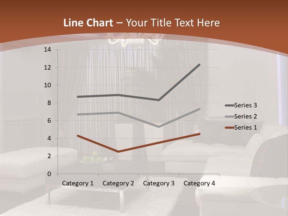 Relaxation Beautiful Lamp PowerPoint Template