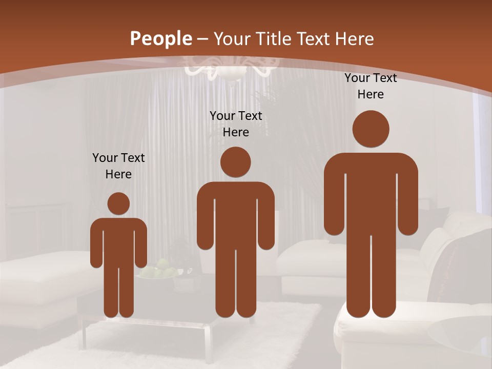 Relaxation Beautiful Lamp PowerPoint Template