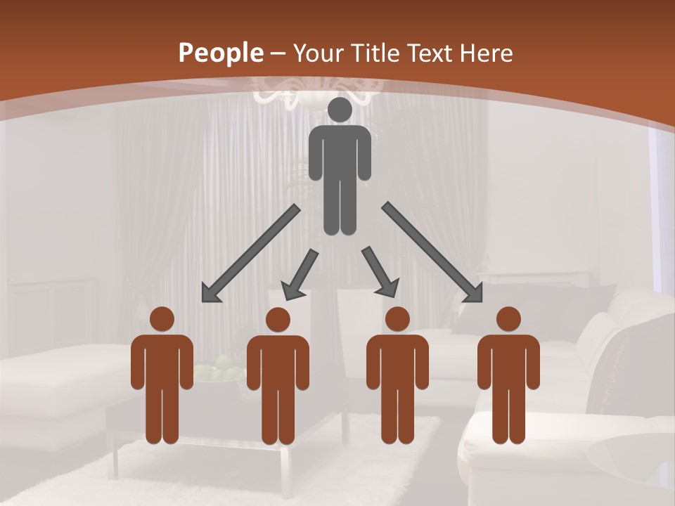 Relaxation Beautiful Lamp PowerPoint Template