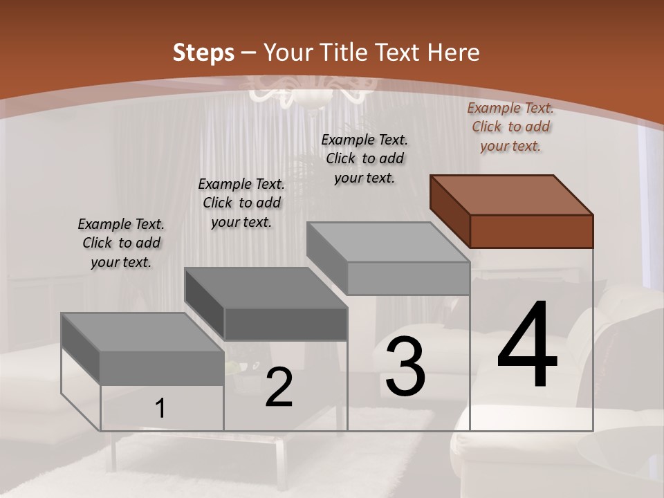 Relaxation Beautiful Lamp PowerPoint Template