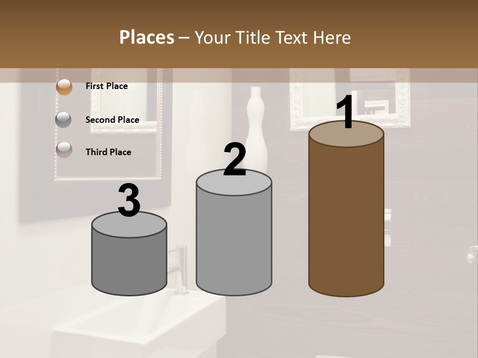 Wash Sink Bathroom PowerPoint Template