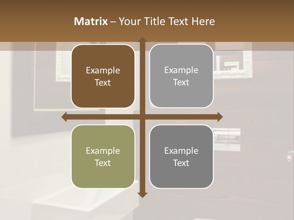 Wash Sink Bathroom PowerPoint Template