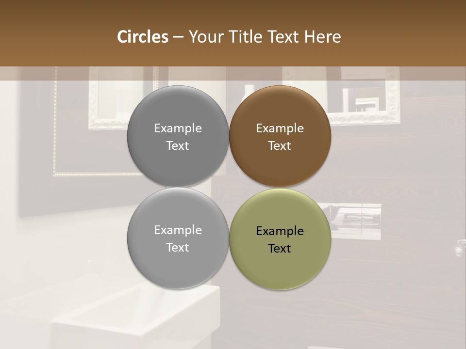 Wash Sink Bathroom PowerPoint Template