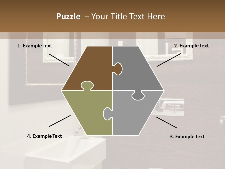 Wash Sink Bathroom PowerPoint Template