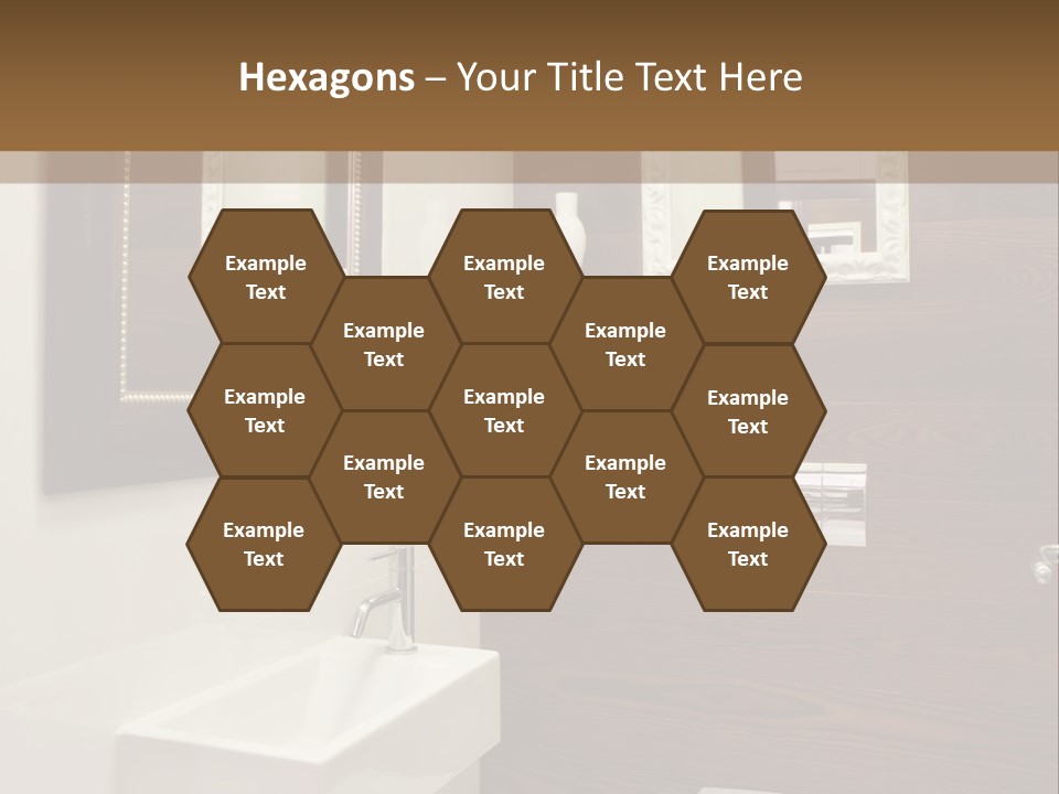 Wash Sink Bathroom PowerPoint Template