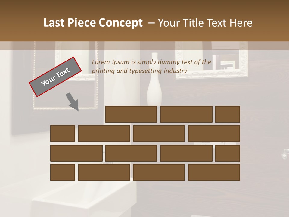 Wash Sink Bathroom PowerPoint Template