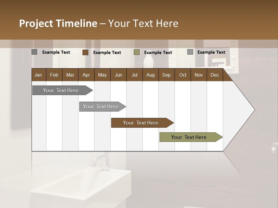 Wash Sink Bathroom PowerPoint Template