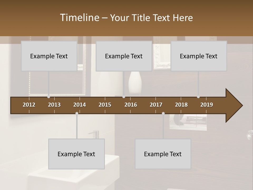Wash Sink Bathroom PowerPoint Template