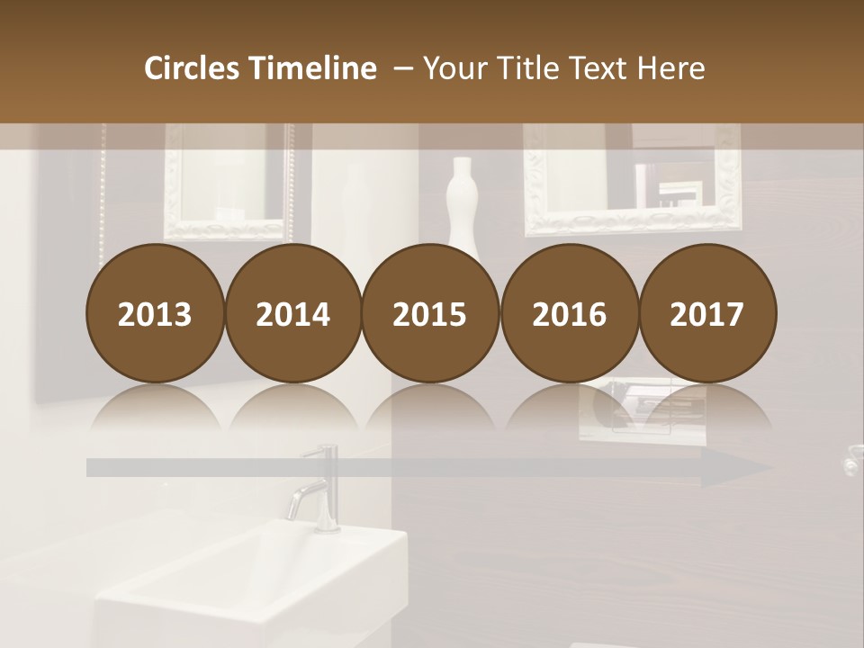 Wash Sink Bathroom PowerPoint Template