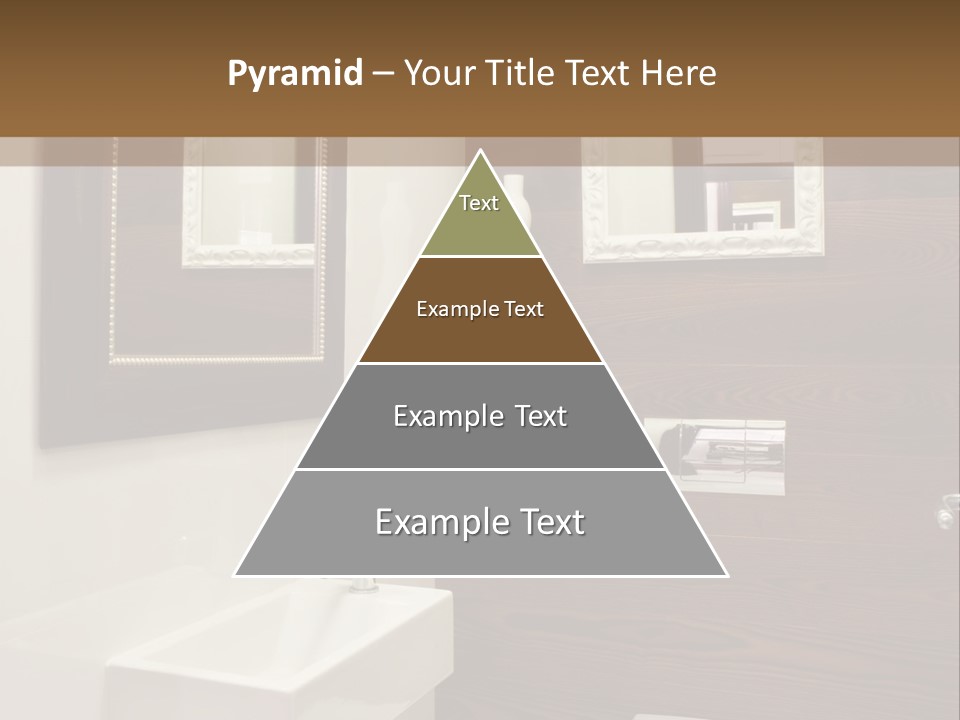 Wash Sink Bathroom PowerPoint Template