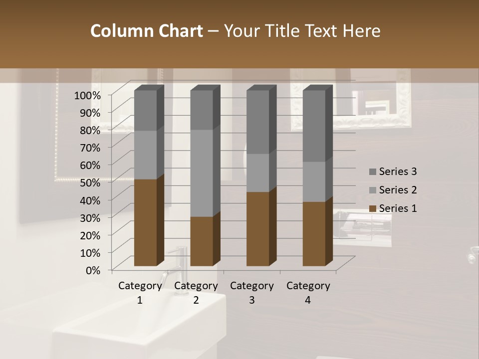 Wash Sink Bathroom PowerPoint Template