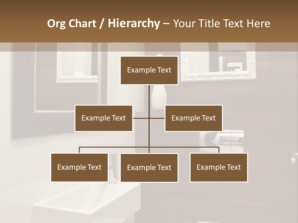 Wash Sink Bathroom PowerPoint Template