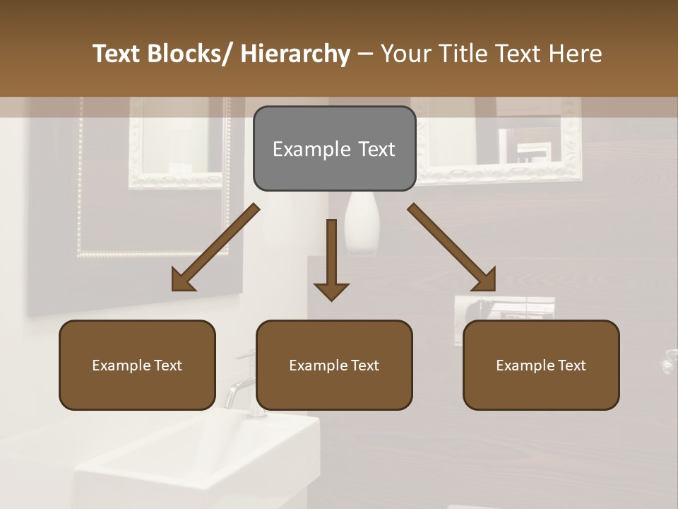 Wash Sink Bathroom PowerPoint Template