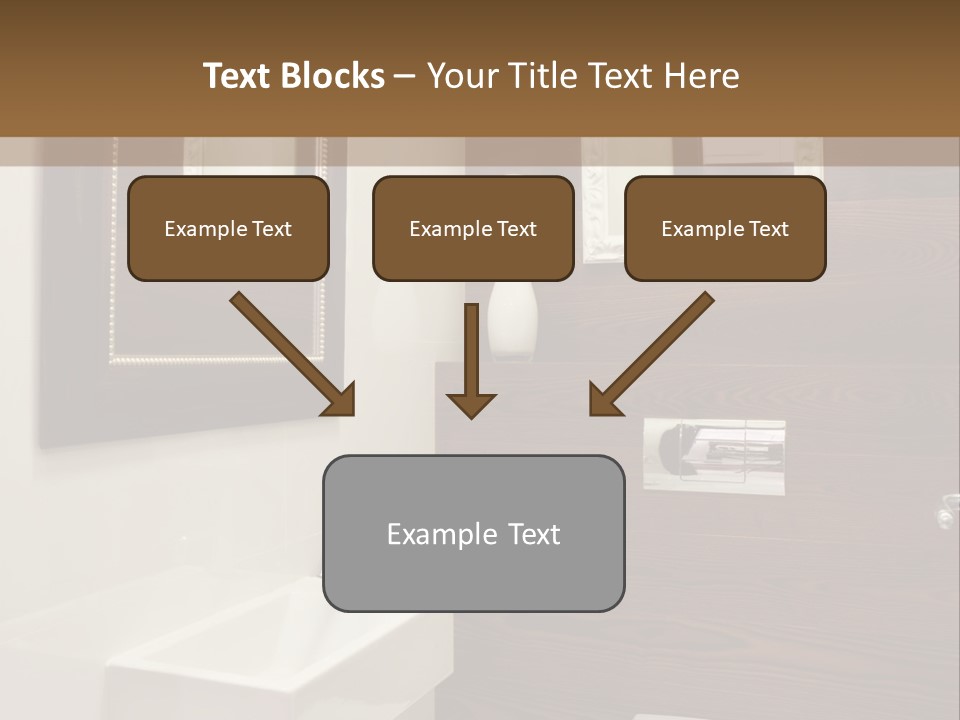 Wash Sink Bathroom PowerPoint Template