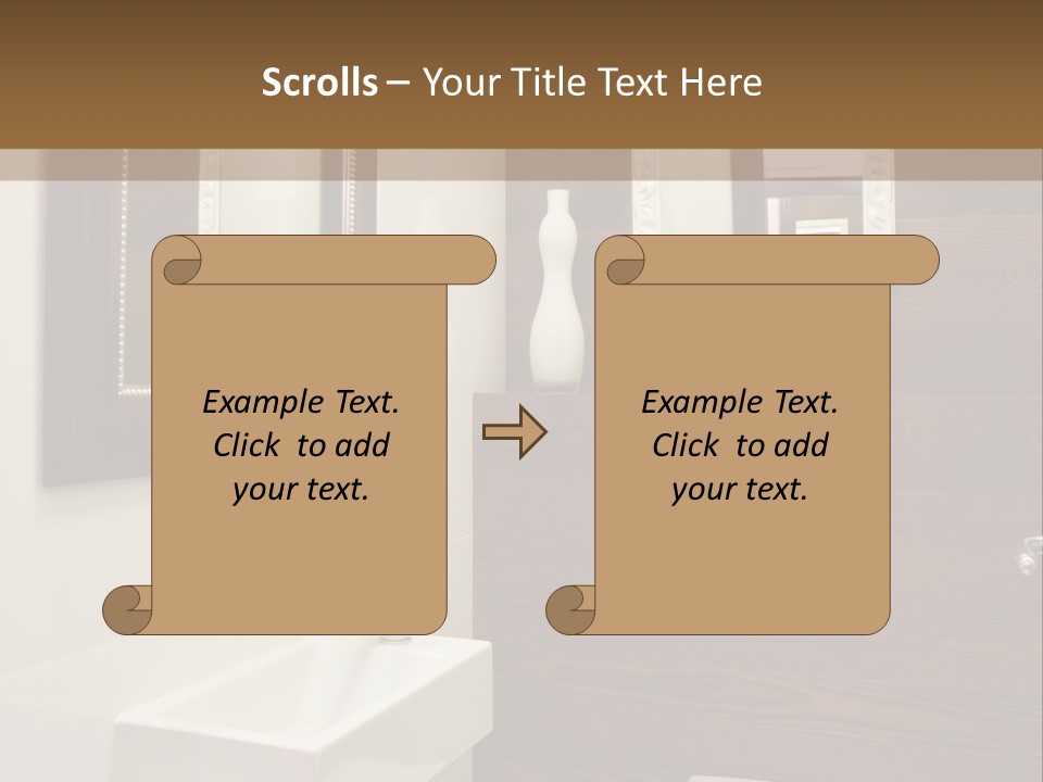 Wash Sink Bathroom PowerPoint Template
