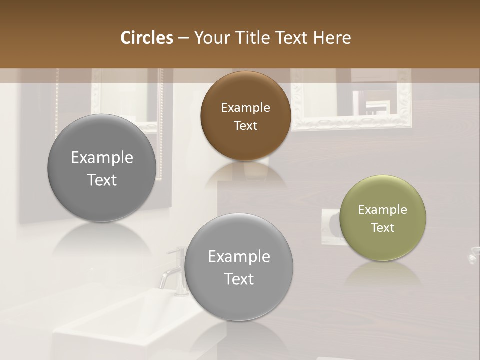 Wash Sink Bathroom PowerPoint Template