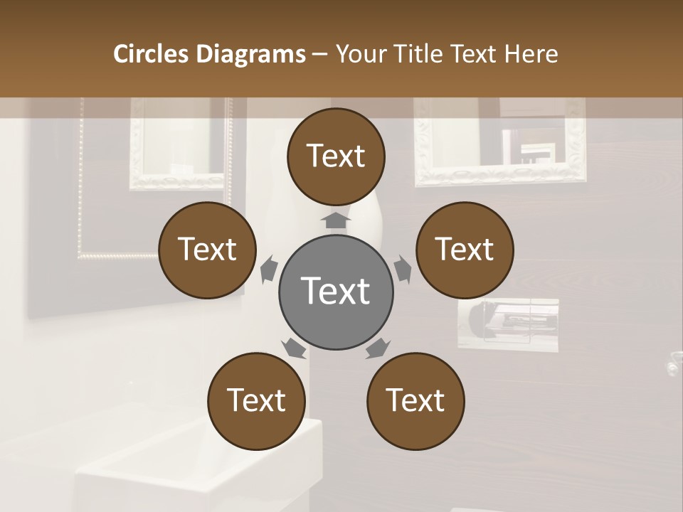 Wash Sink Bathroom PowerPoint Template