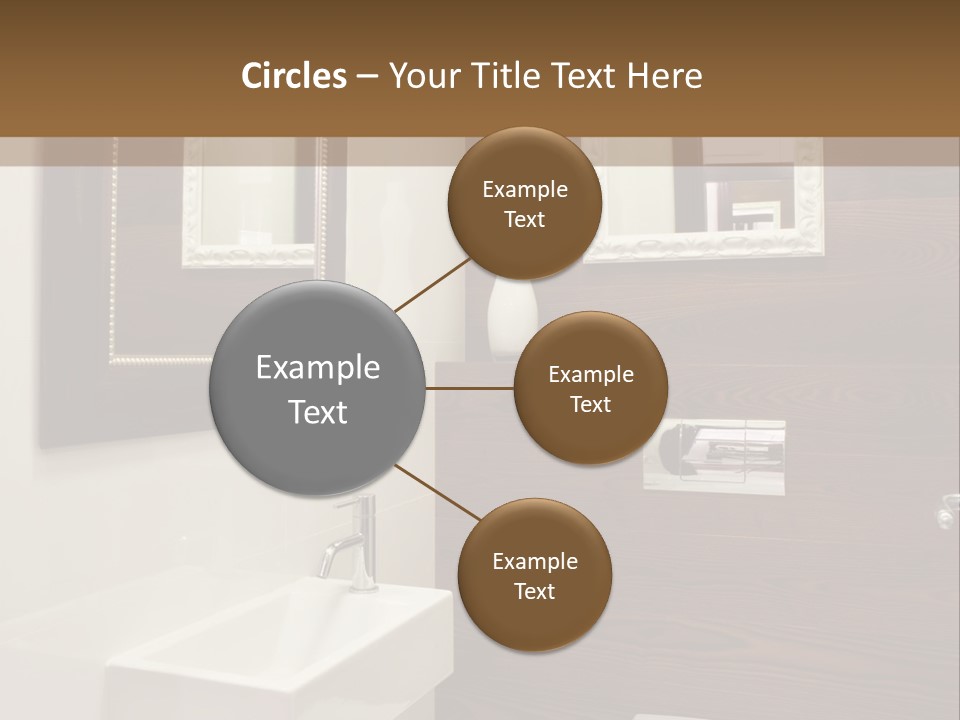 Wash Sink Bathroom PowerPoint Template