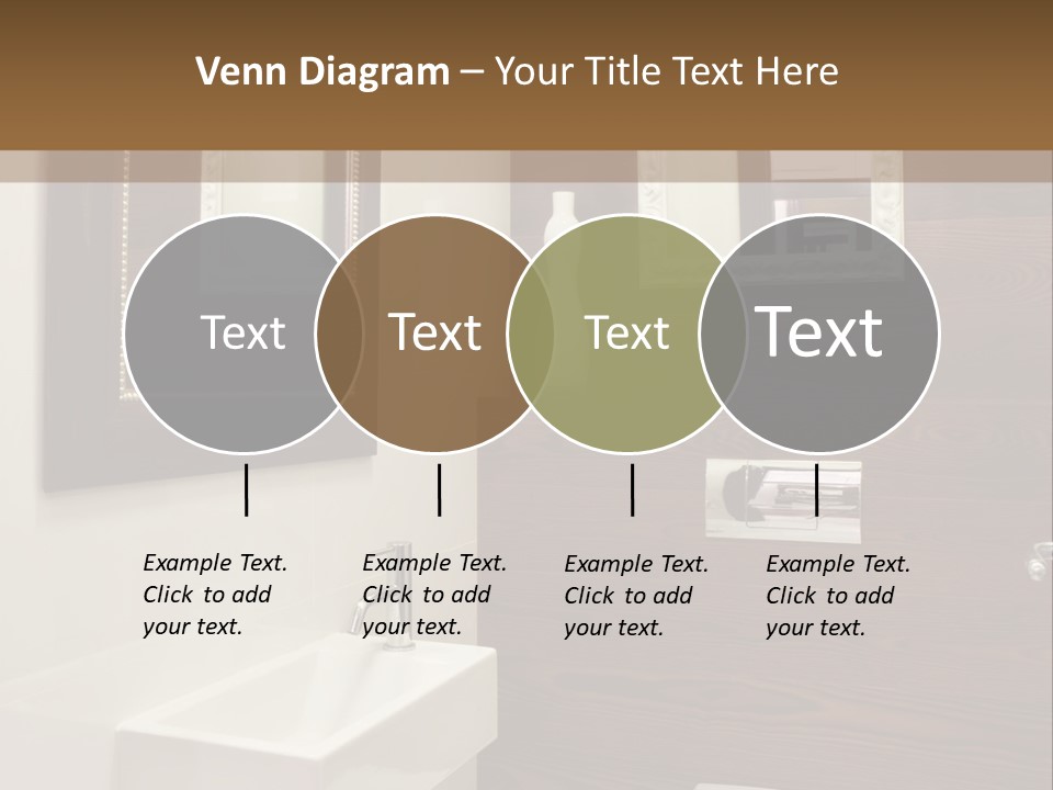 Wash Sink Bathroom PowerPoint Template