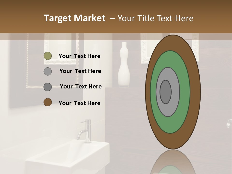 Wash Sink Bathroom PowerPoint Template