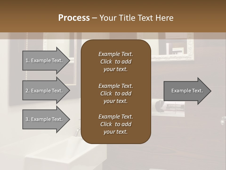 Wash Sink Bathroom PowerPoint Template