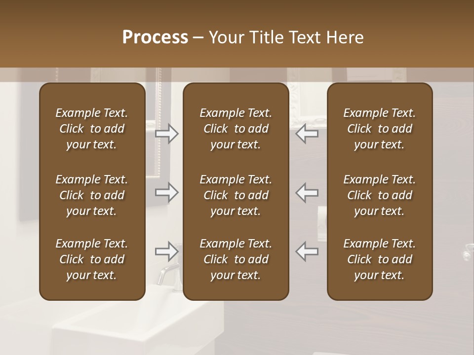 Wash Sink Bathroom PowerPoint Template