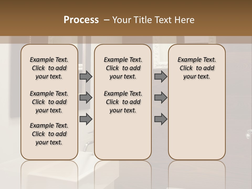 Wash Sink Bathroom PowerPoint Template