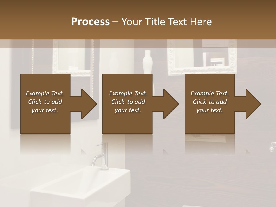 Wash Sink Bathroom PowerPoint Template