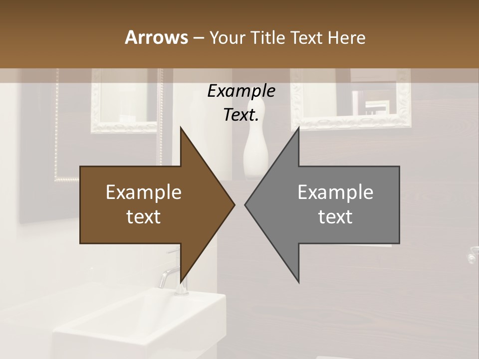 Wash Sink Bathroom PowerPoint Template
