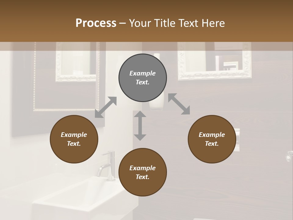 Wash Sink Bathroom PowerPoint Template