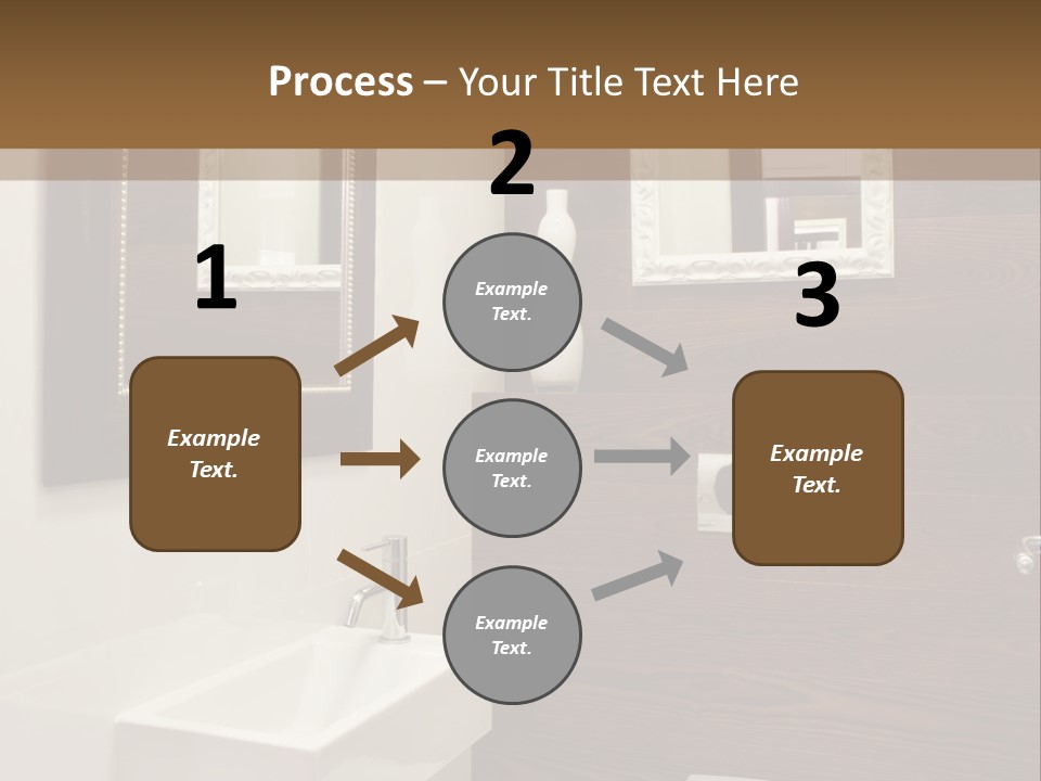 Wash Sink Bathroom PowerPoint Template