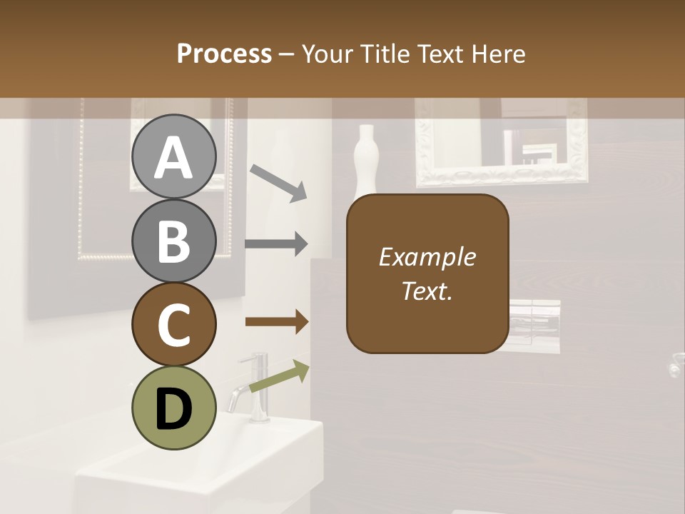 Wash Sink Bathroom PowerPoint Template