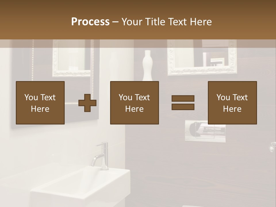 Wash Sink Bathroom PowerPoint Template