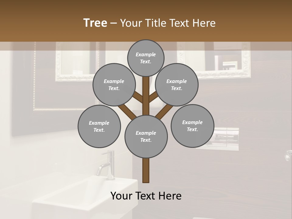 Wash Sink Bathroom PowerPoint Template