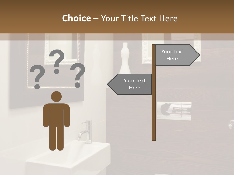 Wash Sink Bathroom PowerPoint Template